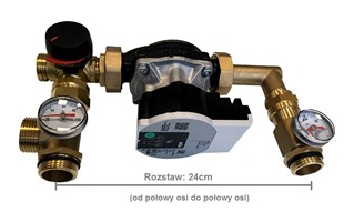 Grupa mieszająca POMPOWA 3dr ESBE  BEZ POMPY